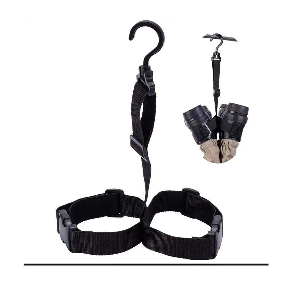 Fishing Hook - Fishing Wader Hanger Adjustable Boot Drying