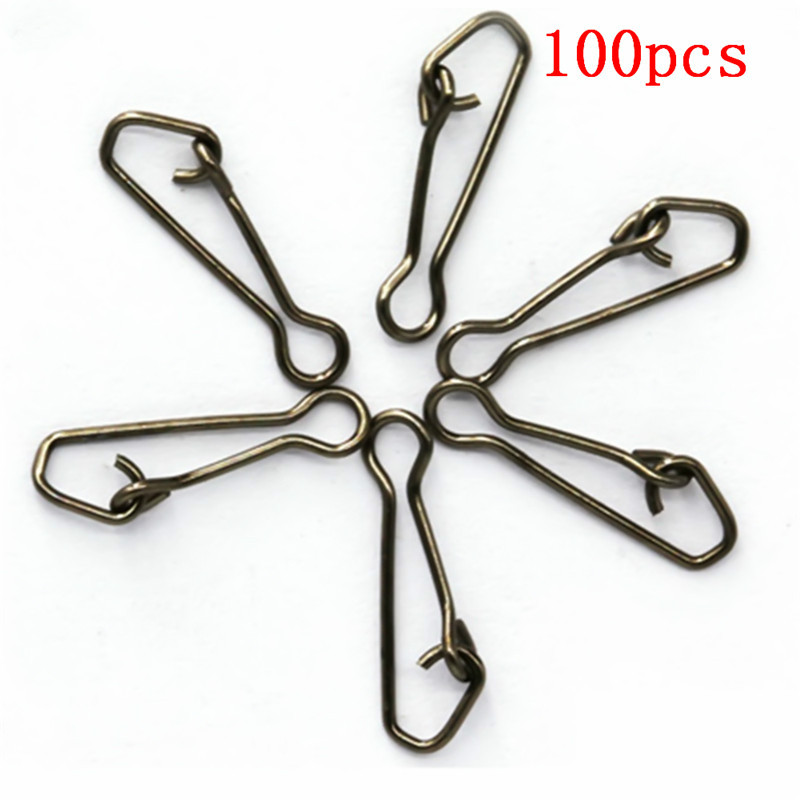 100pcs/lot QL Hooked Swivels S - Fishing Hook Assortment reseña y precio