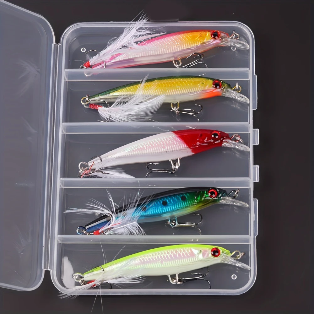 Laser 3D Eyes Bionic Minnow Fi - Fishing Hook Treble reseña y precio