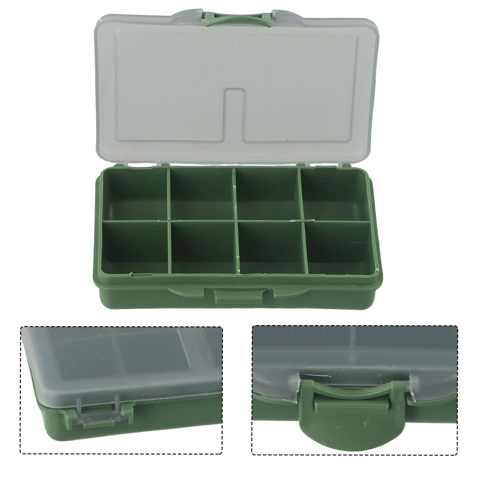 1-8 Compartments Storage Box C - Fishing Hook Box reseña y precio