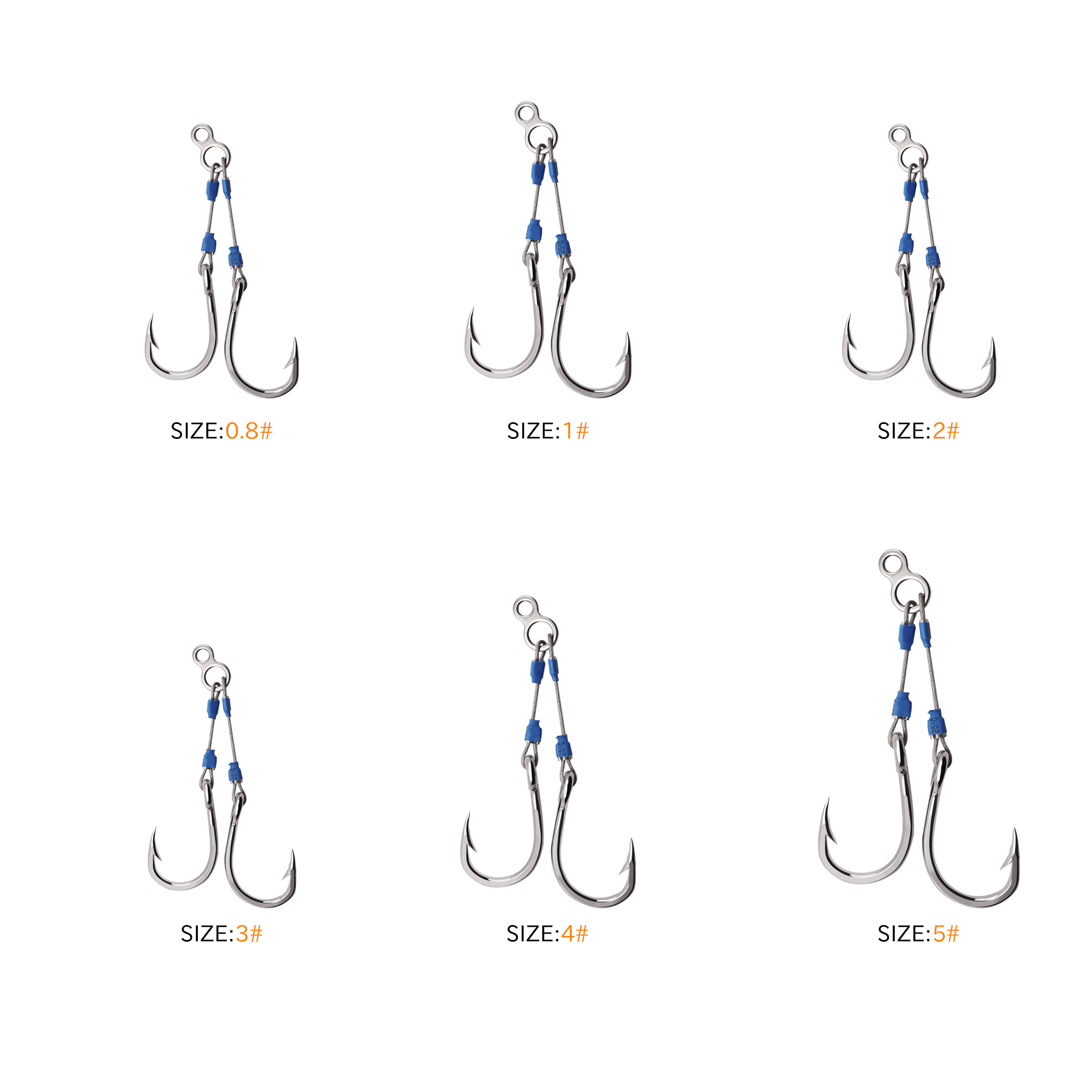 ZYZHE Steel Wire Jig Assist Ho - Fishing Hook Assortment reseña y precio