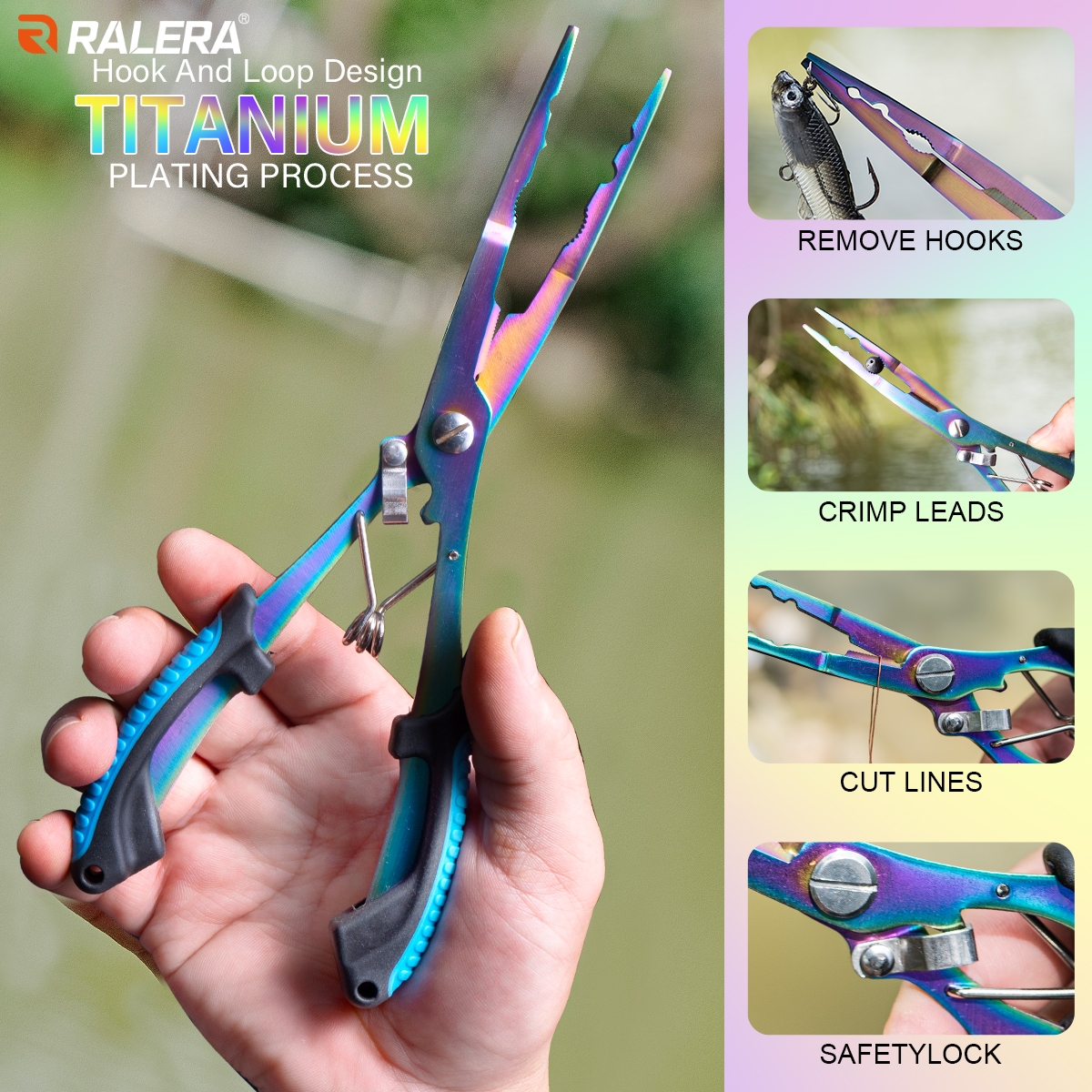 RALERA Multifunctional Fishing - Fishing Hook Sharpener reseña y precio