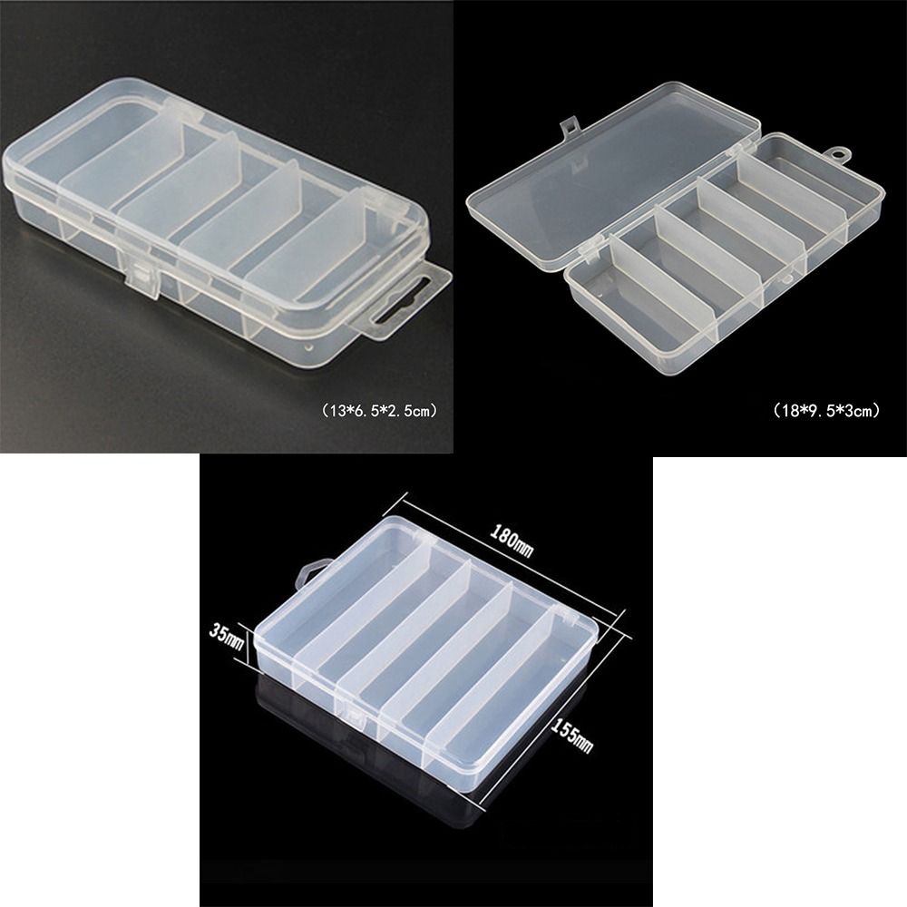 1/3pcs 3 Sizes of Plastic Fish - Fishing Hook Size reseña y precio