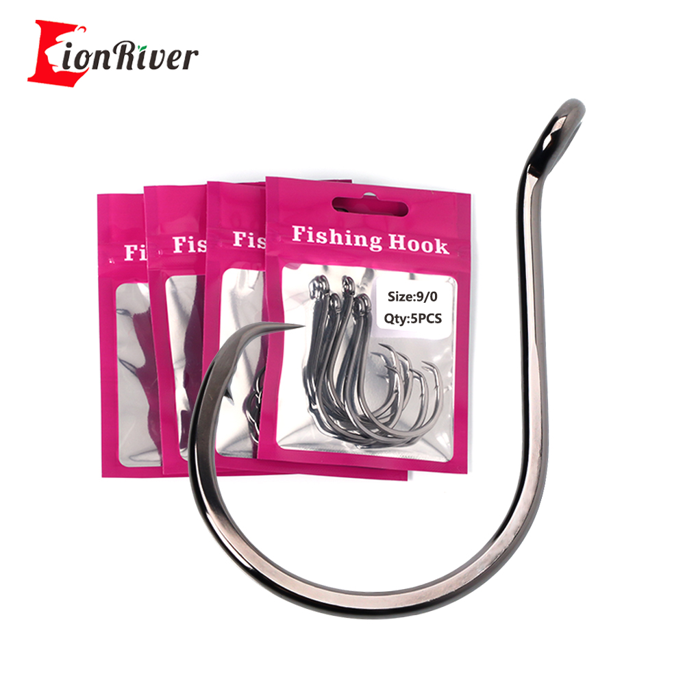 Lionriver Black Nickel Heavy C - Fishing Hook Circle reseña y precio