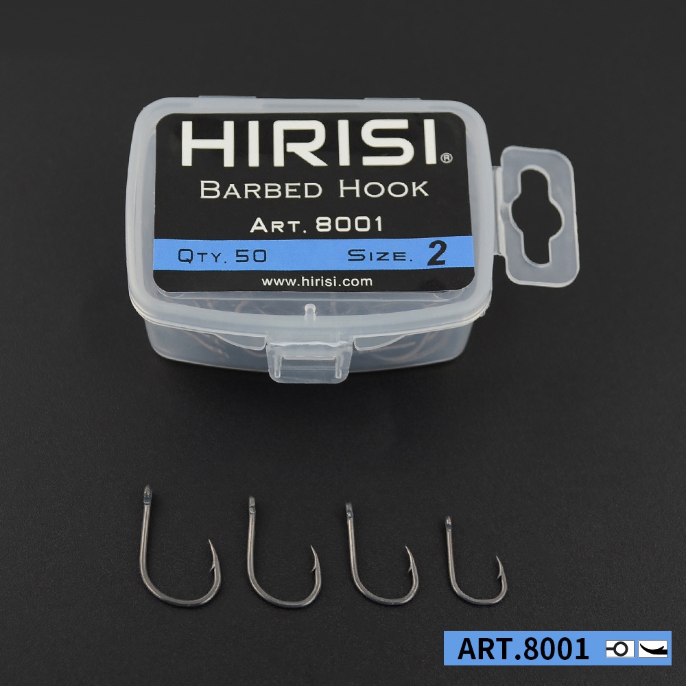ABST  50Pcs Barbed Coated Carp - Fishing Hook reseña y precio