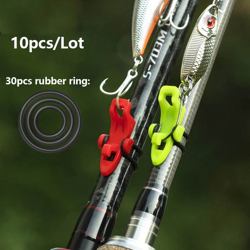 1-10pcs Fishing Rod Pole Hook  - Fishing Hook Jig reseña y precio