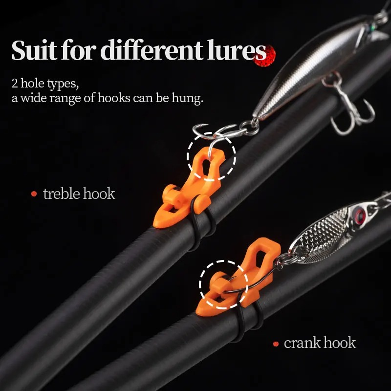 1-10pcs Fishing Rod Pole Hook  - Fishing Hook Jig reseña y precio