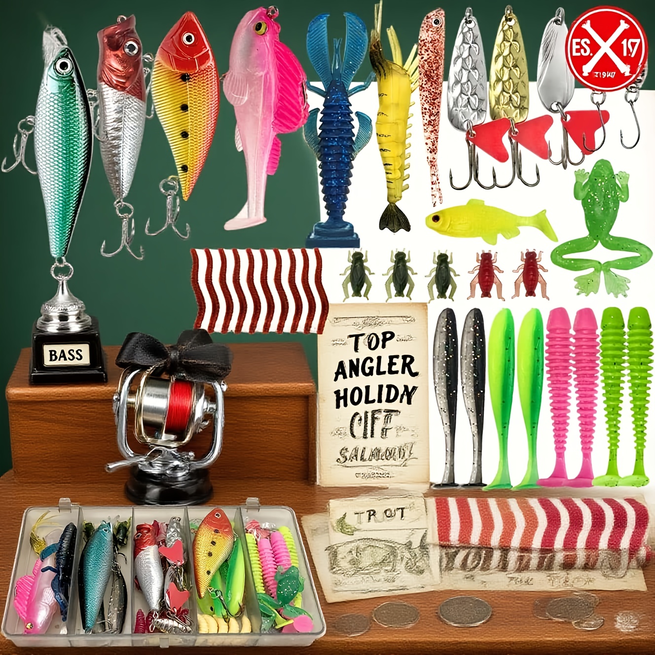 133Pcs Premium Fishing Lures T - Fishing Hook Jig reseña y precio