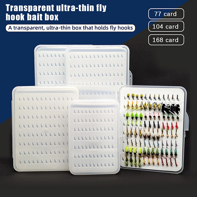 Waterproof Design Fly Hook Box - Fishing Hook Size reseña y precio