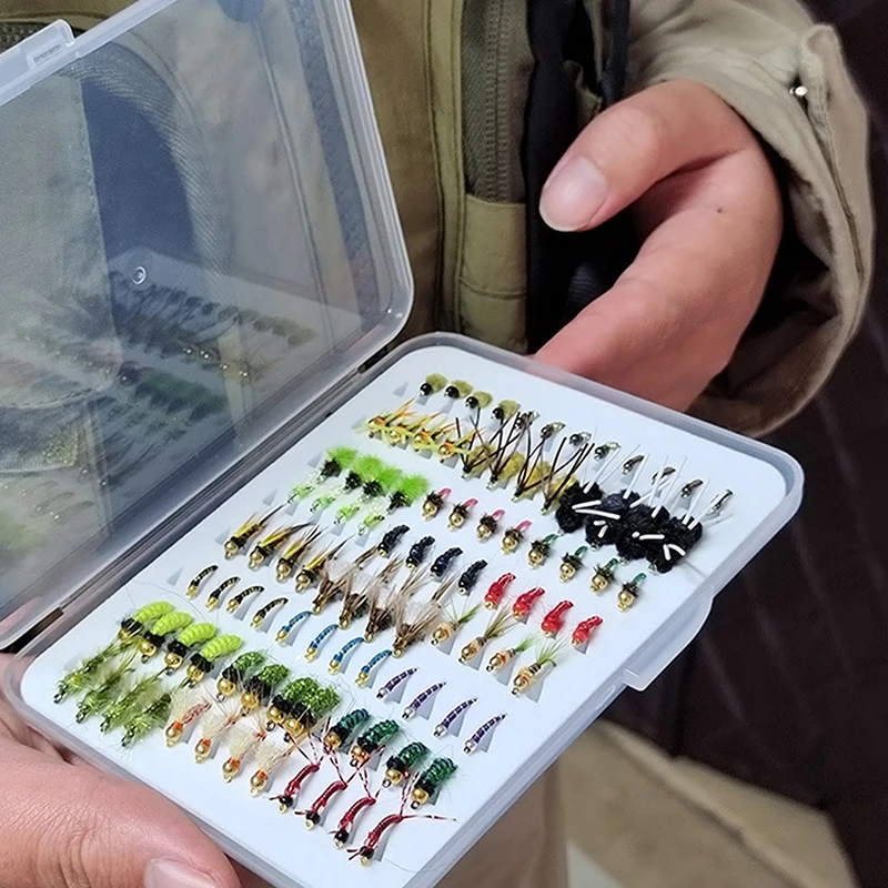 Waterproof Design Fly Hook Box - Fishing Hook Size reseña y precio