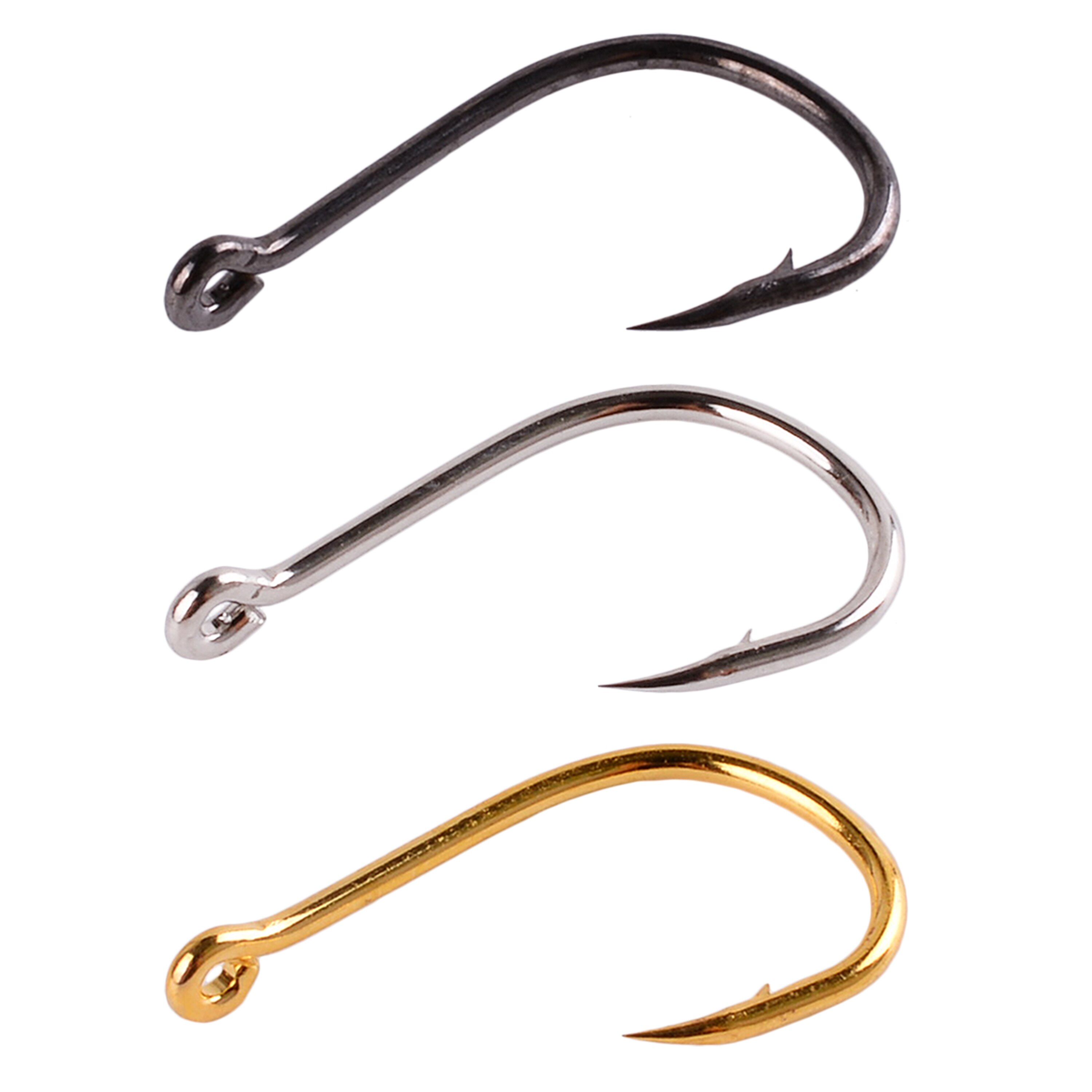 New【100Pcs Fishing Hooks Set C - Fishing Hook Circle reseña y precio