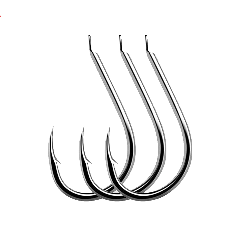 100pcs/Lot 7 Size Barbed Fishi - Fishing Hook Circle reseña y precio