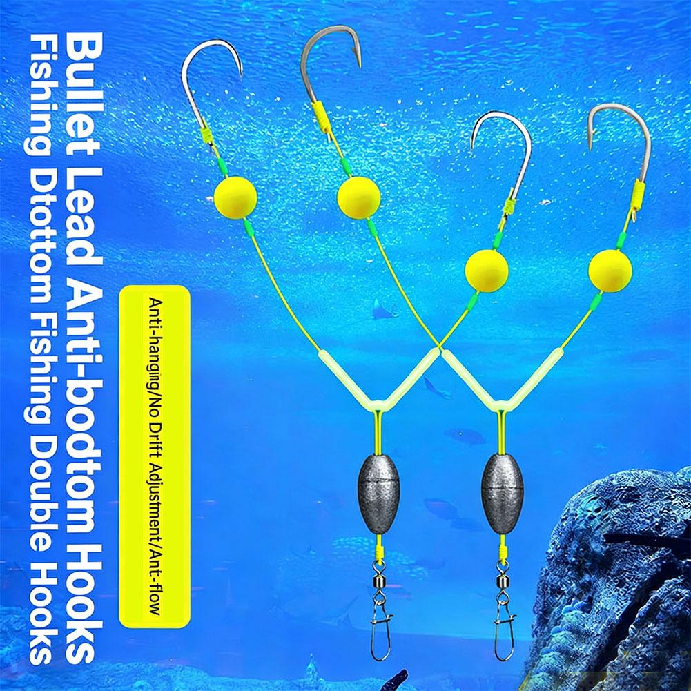 Anti-Snag Fishing Rig Weedless - Fishing Hook Weedless reseña y precio