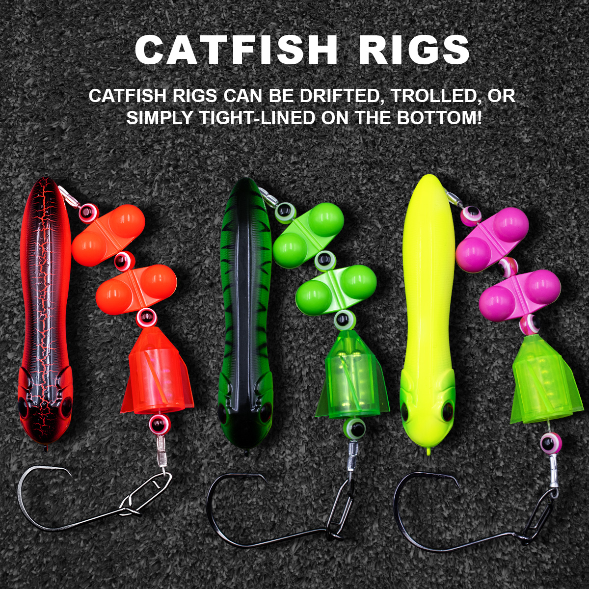 ZYZHE Catfish Rigs 1PC with 6/ - Fishing Hook Circle reseña y precio