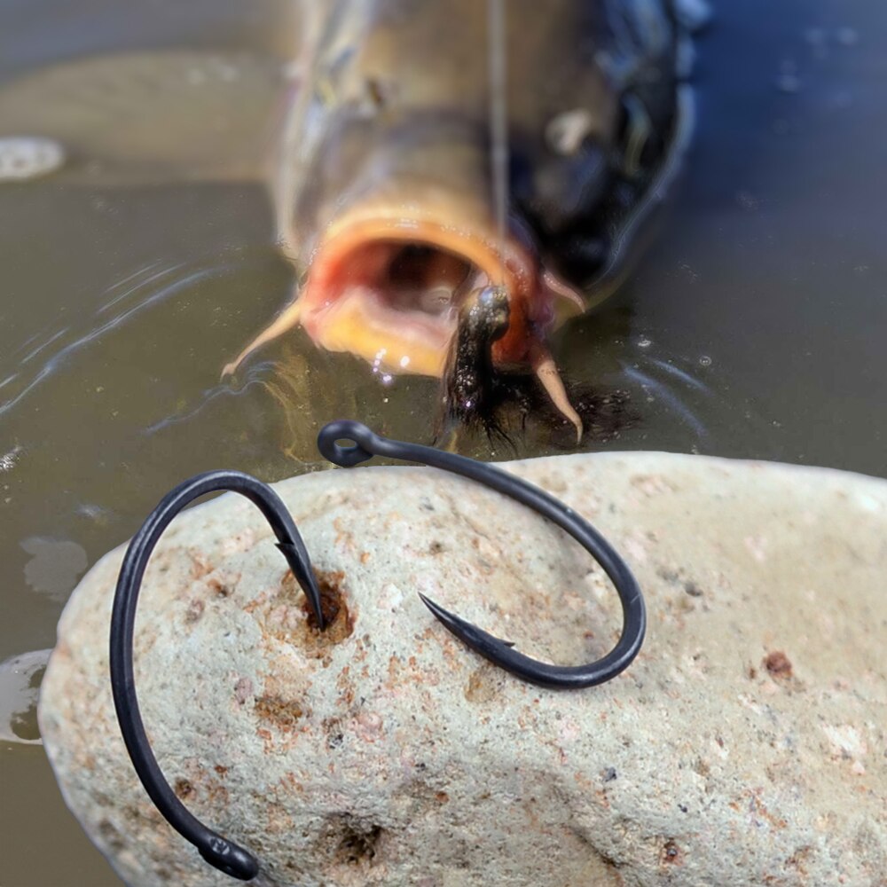 Hirisi Carp Fishing Hooks 50pc - Fishing Hook Barbless reseña y precio