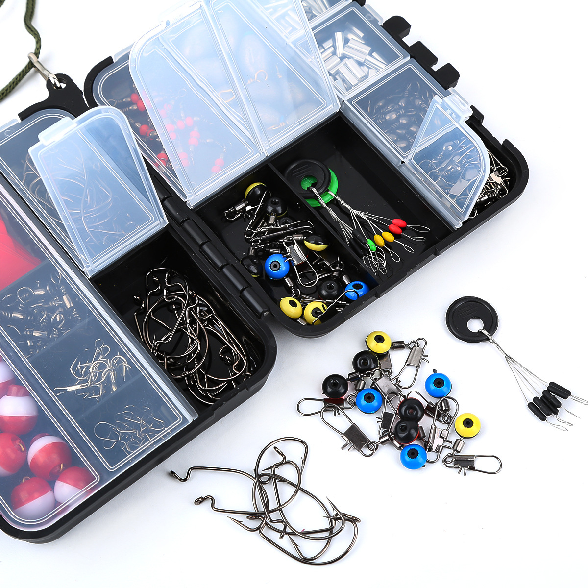 264 Pieces Complete Fishing Ac - Fishing Hook Box reseña y precio
