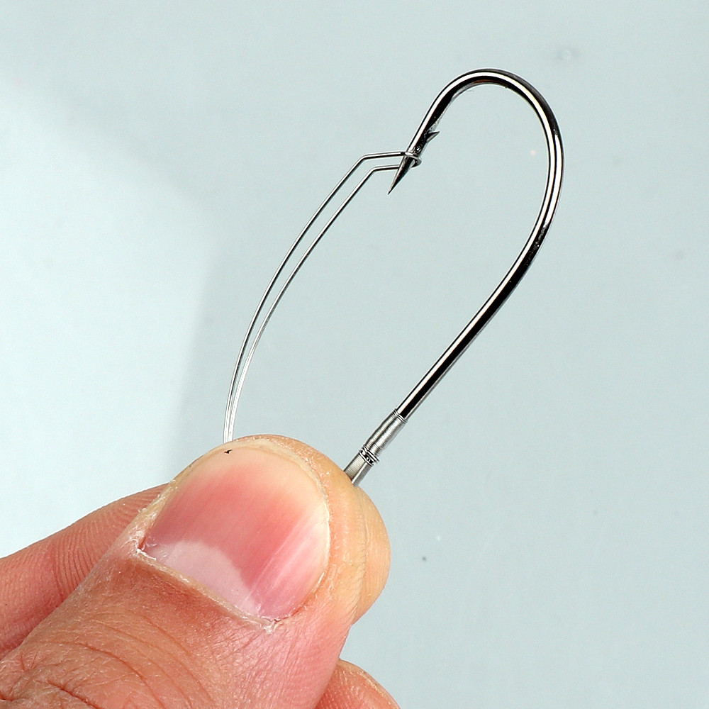 10Pcs/box Fishing Wacky Weedle - Fishing Hook Box reseña y precio