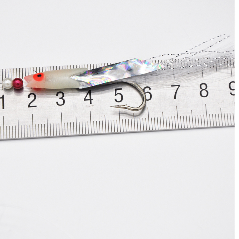 5 Pcs/Set Multi-Color Soft Sil - Fishing Hook Assortment reseña y precio