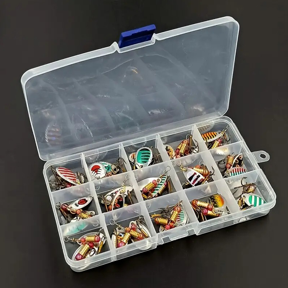 30pcs Metal Spoon Spinner Fish - Fishing Hook Treble reseña y precio