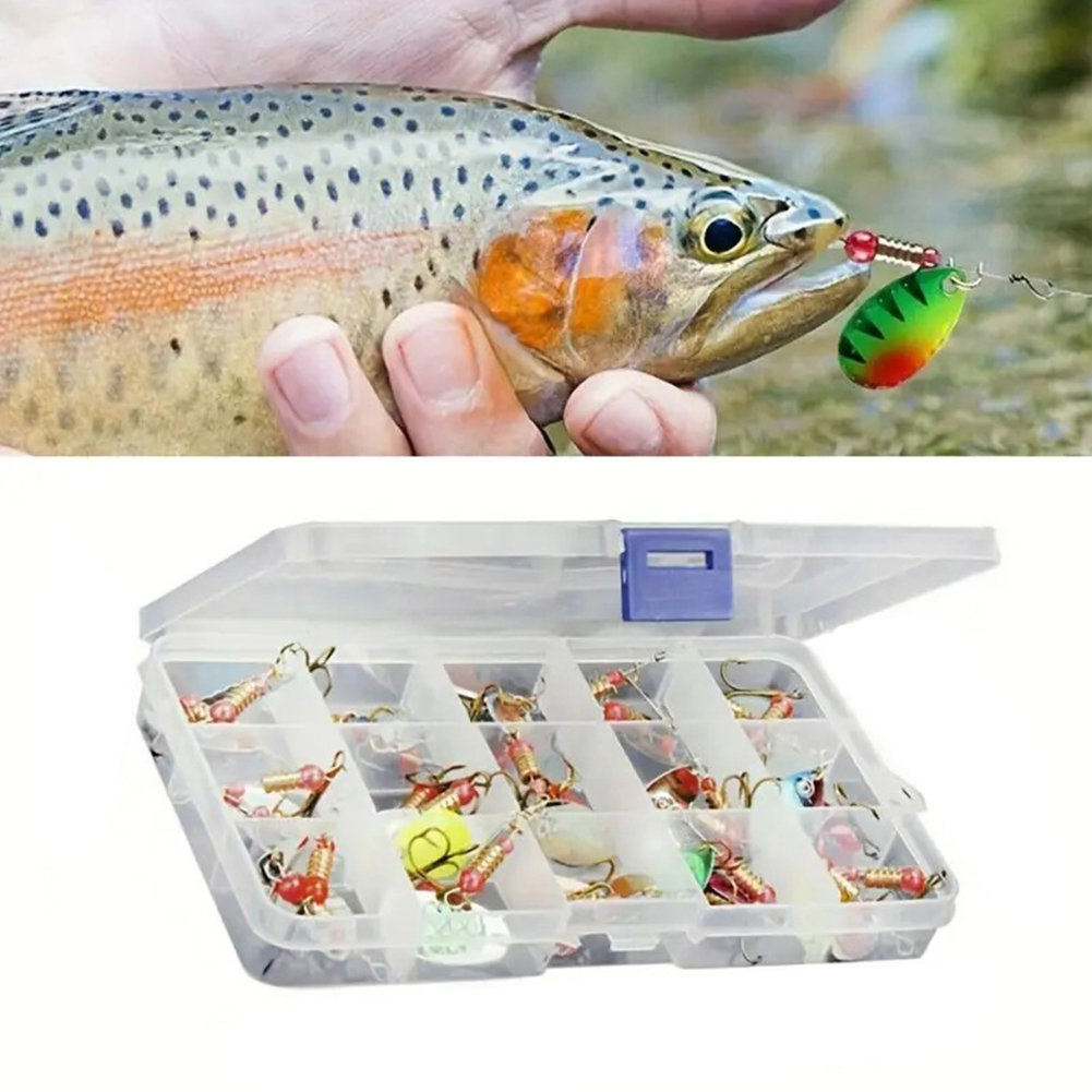 30pcs Metal Spoon Spinner Fish - Fishing Hook Treble reseña y precio