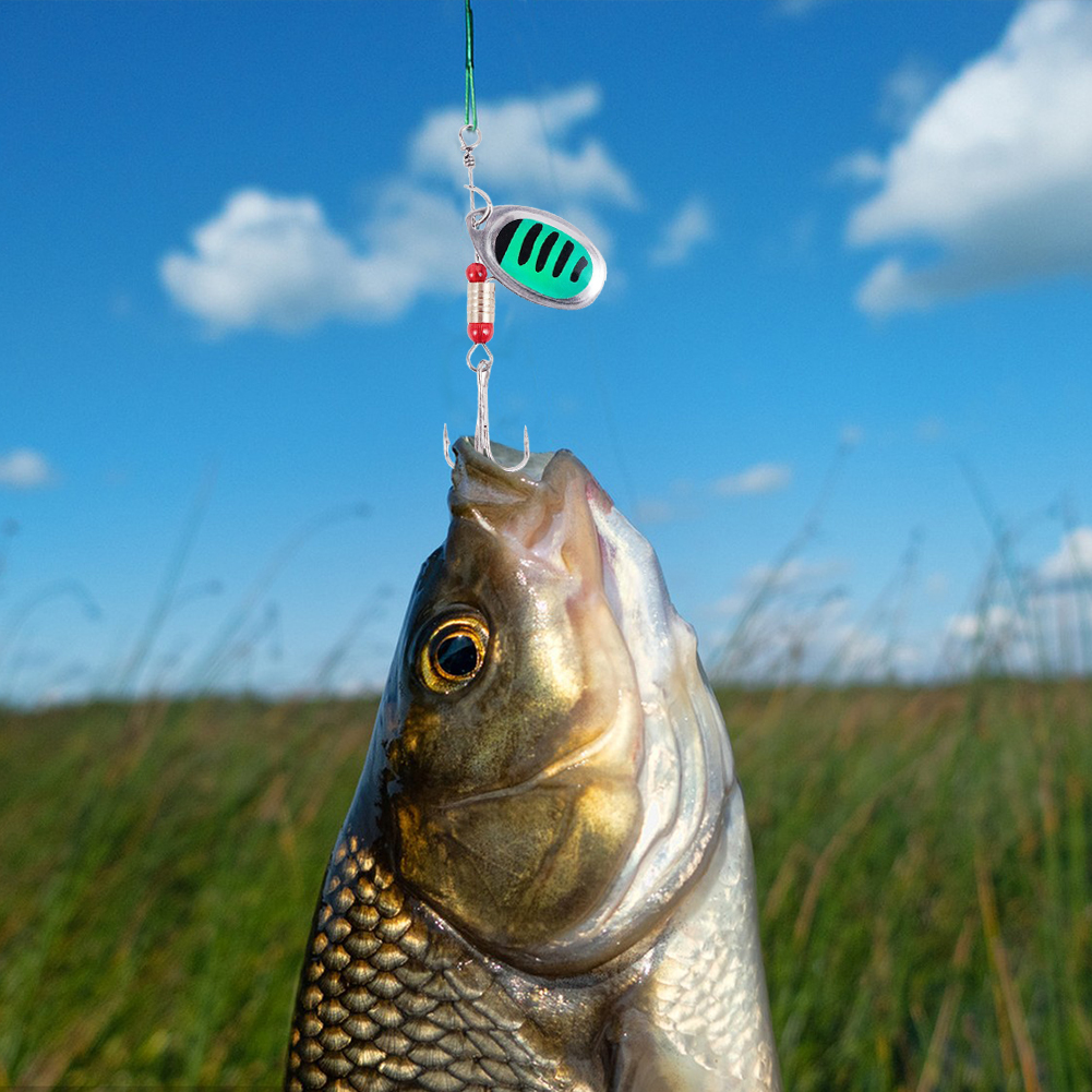 30pcs Metal Spoon Spinner Fish - Fishing Hook Treble reseña y precio