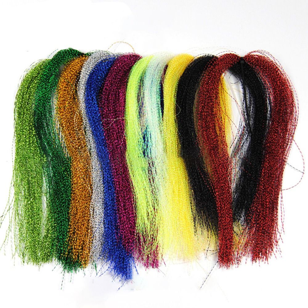 New Flash Fly Tying Materials  - Fishing Hook Jig reseña y precio