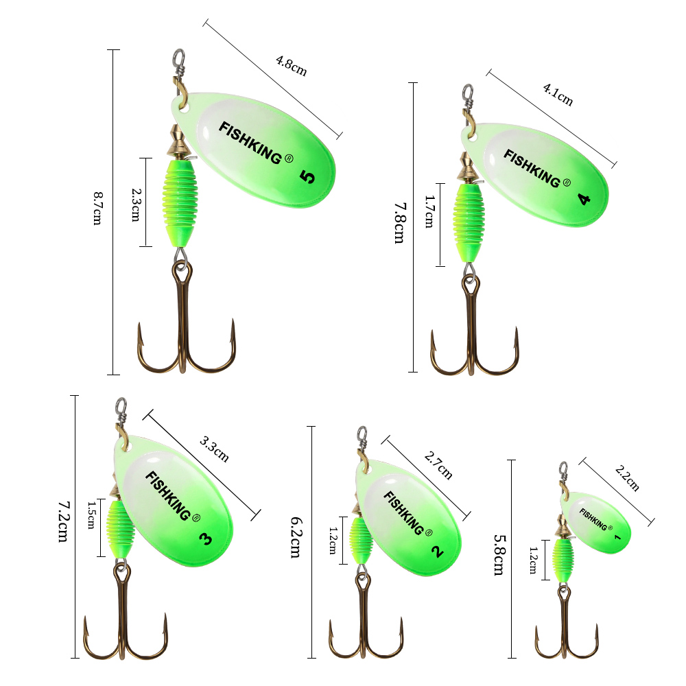 NGB Fishing Lure 3pcs/lot 4g 4 - Fishing Hook Treble reseña y precio